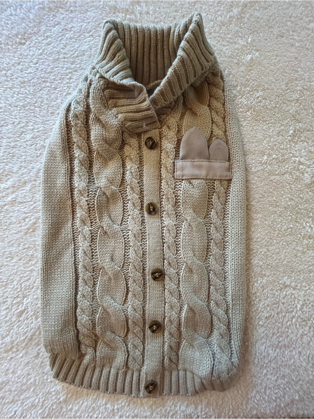 Cute Dog Sweater/Coat, Medium